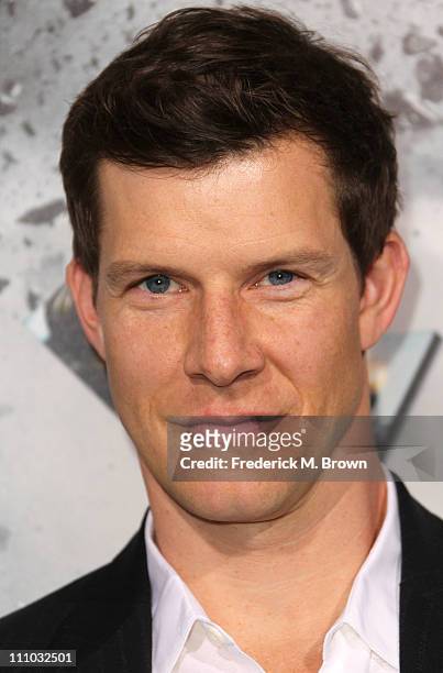 Actor Eric Mabius attends the premiere of Summit Entertainment's "Source Code" at the Arclight Cinerama Dome on March 28, 2011 in Los Angeles,...