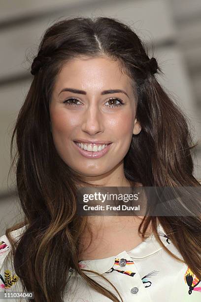 Stacey Solomon is voted the Foxy Bingo Celebrity Mum Of The Year 2011 at Renaissance Chancery Court Hotel on March 29, 2011 in London, England.