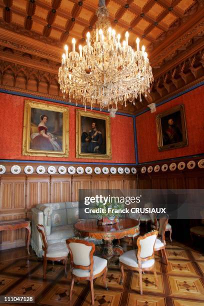 Inside Marienburg castle - The model of the Marienburg castle - The Marienburg Castle, near Hanover, Germany, will be the scene of an exceptional...