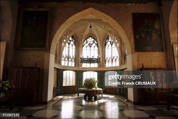 Inside Marienburg castle - The model of the Marienburg castle - The Marienburg Castle, near Hanover, Germany, will be the scene of an exceptional...