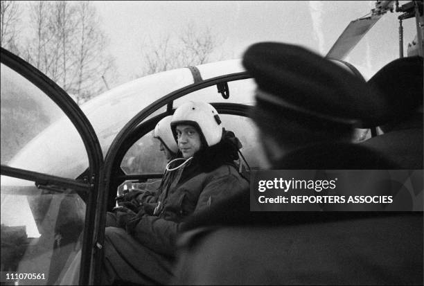 The Alouette II take off from Chamonix in France on January 3, 1957 .