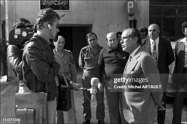 Interview Of Raymond Edde By D.Baudis In Beirut, Lebanon On November 03, 1975