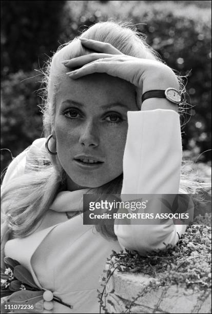 Catherine Deneuve in Cannes, France on May 24, 1965.