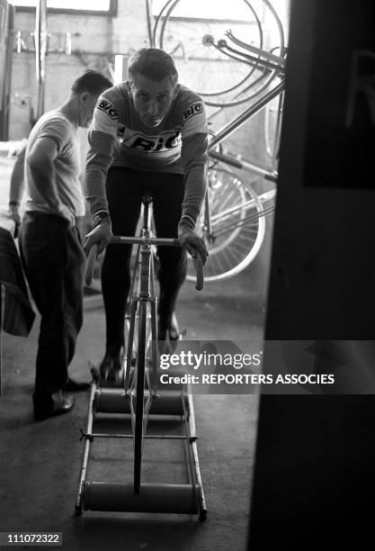 Jacques Anquetil In Besancon, France on September 26, 1964.