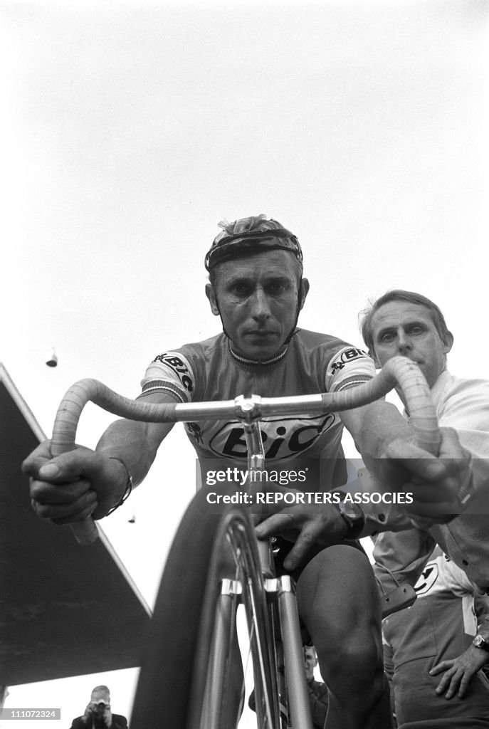 Jacques Anquetil At Besancon Couland In Besancon, France On September 26, 1964.