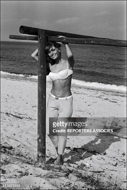 Mijanou Bardot In Saint Tropez, France On May 25, 1965