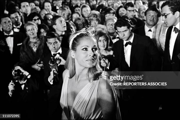 Ursula Andress - Atmosphere Of Cannes Film Festival In Cannes, France On May 24, 1965.