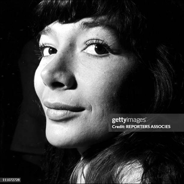 Juliette Greco in the fifties in France