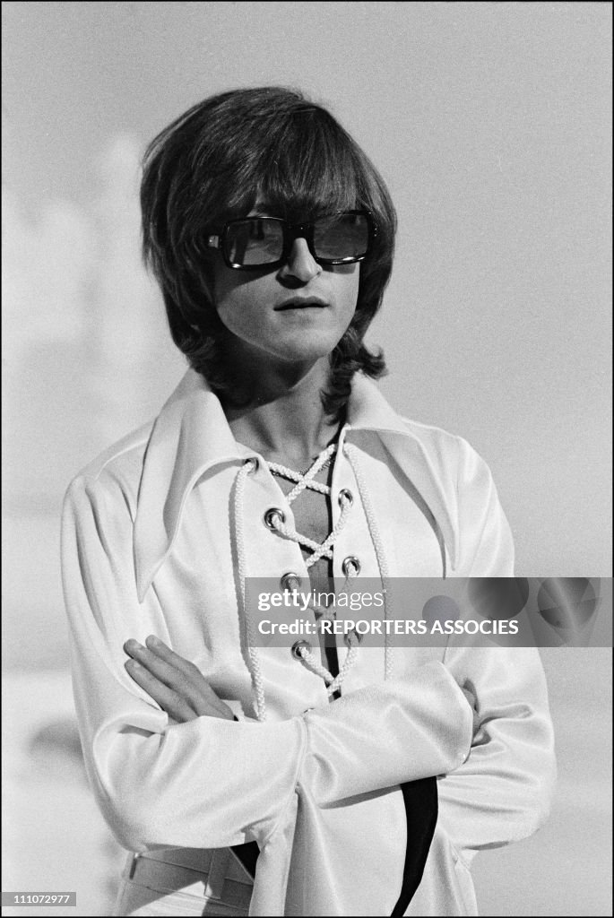 Radio Emission RTL: Michel Polnareff And F.Hardy In France On October 20, 1969