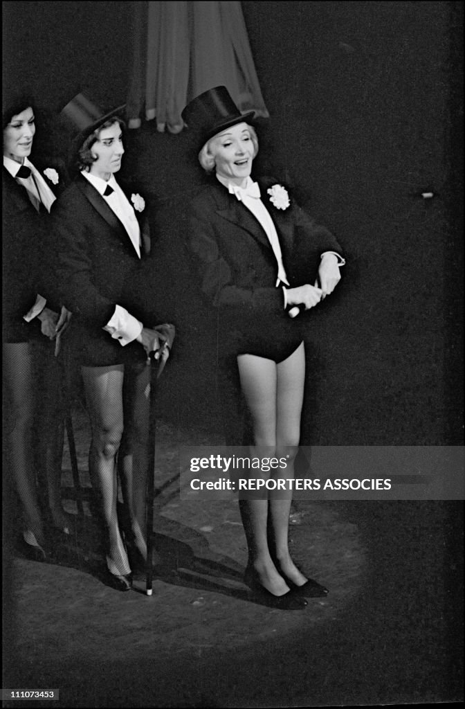 Marlene Dietrich in Paris, France in May, 1962 News Photo - Getty Images
