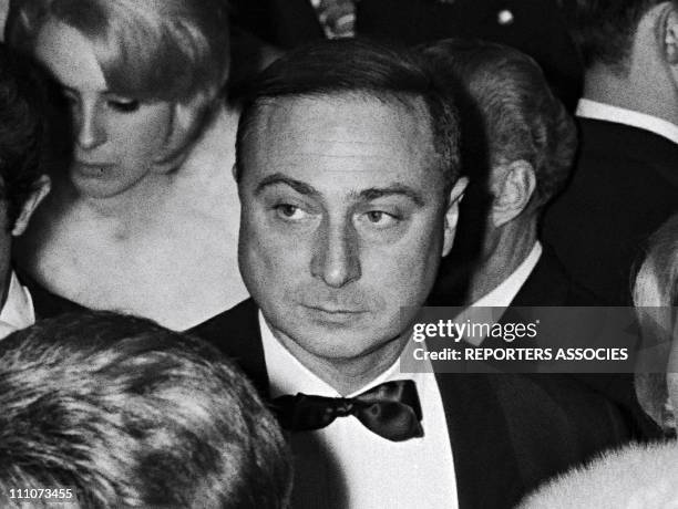 Gerard Oury at the Premier of "Lawrence d'Arabie" in Paris, France on March 16, 1963.