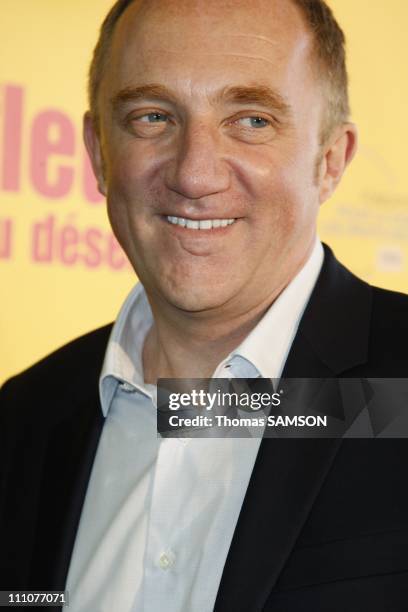 The premiere of "Fleur du desert" at theatre Marigny in Paris, France on March 07th, 2010 - Francois-Henri Pinault.