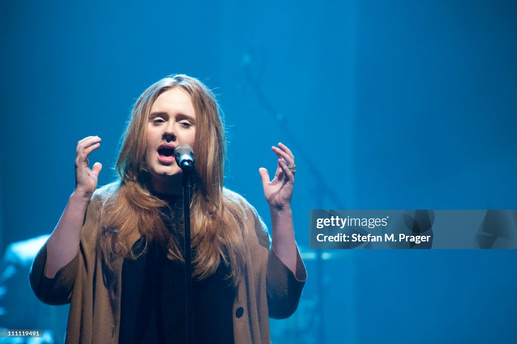 Adele Performs At Kesselhaus In Munich