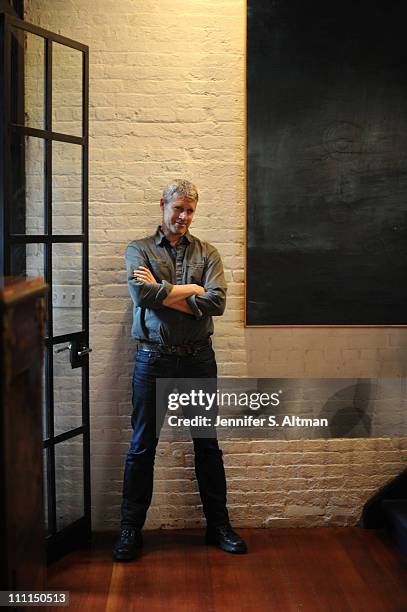 Director Neil Burger is photographed for Los Angeles Times on March 14, 2011 in New York City.