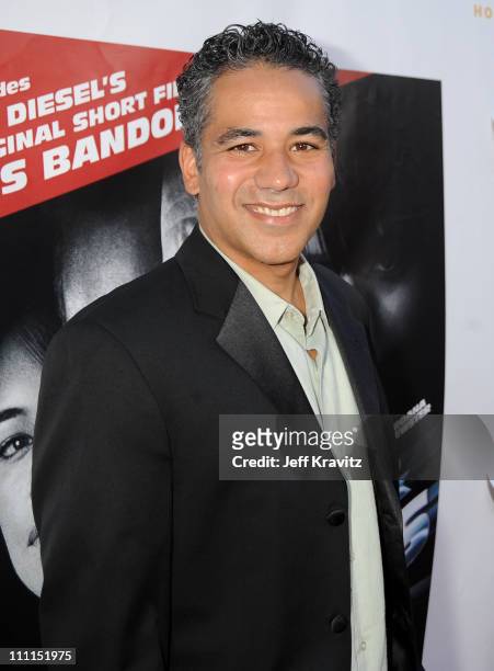 Actor John Ortiz attends Universal Studios Home Entertainment's DVD release of Fast & Furious kick off with the U.S. Premiere of Vin Diesel's...