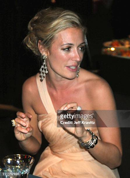 Personality Cat Deeley attends the Governors Ball for the 61st Primetime Emmy Awards held at the Los Angeles Convention Center on September 20, 2009...