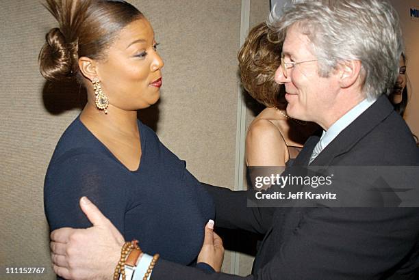 Queen Latifah and Richard Gere during Chicago Premiere at Academy of Motion Picture Arts & Sciences in Los Angeles, CA, United States.