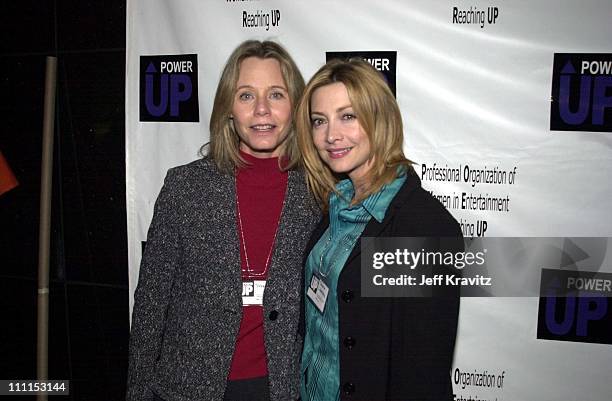 Susan Dey & Sharon Lawrence during Launch party for Power Up at Ciudad in Los Angeles, California, United States.