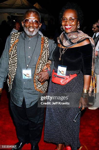 Garrett Morris and Freda during 1996 MTV's Launch Party for TV Land at Paramount Pictures in Los Angeles, California, United States.