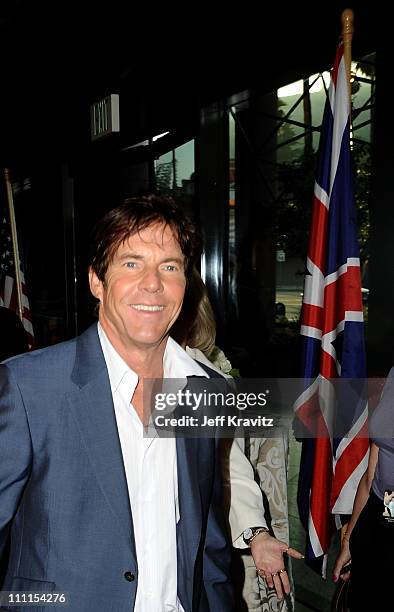 Actor Dennis Quaid arrives to the HBO premiere of "The Special Relationship" held at Directors Guild Of America on May 19, 2010 in Los Angeles,...