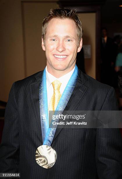 Jeret "Speedy" Peterson arrives at the 25th Anniversary Of Cedars-Sinai Sports Spectacular held at Hyatt Regency Century Plaza on May 23, 2010 in...