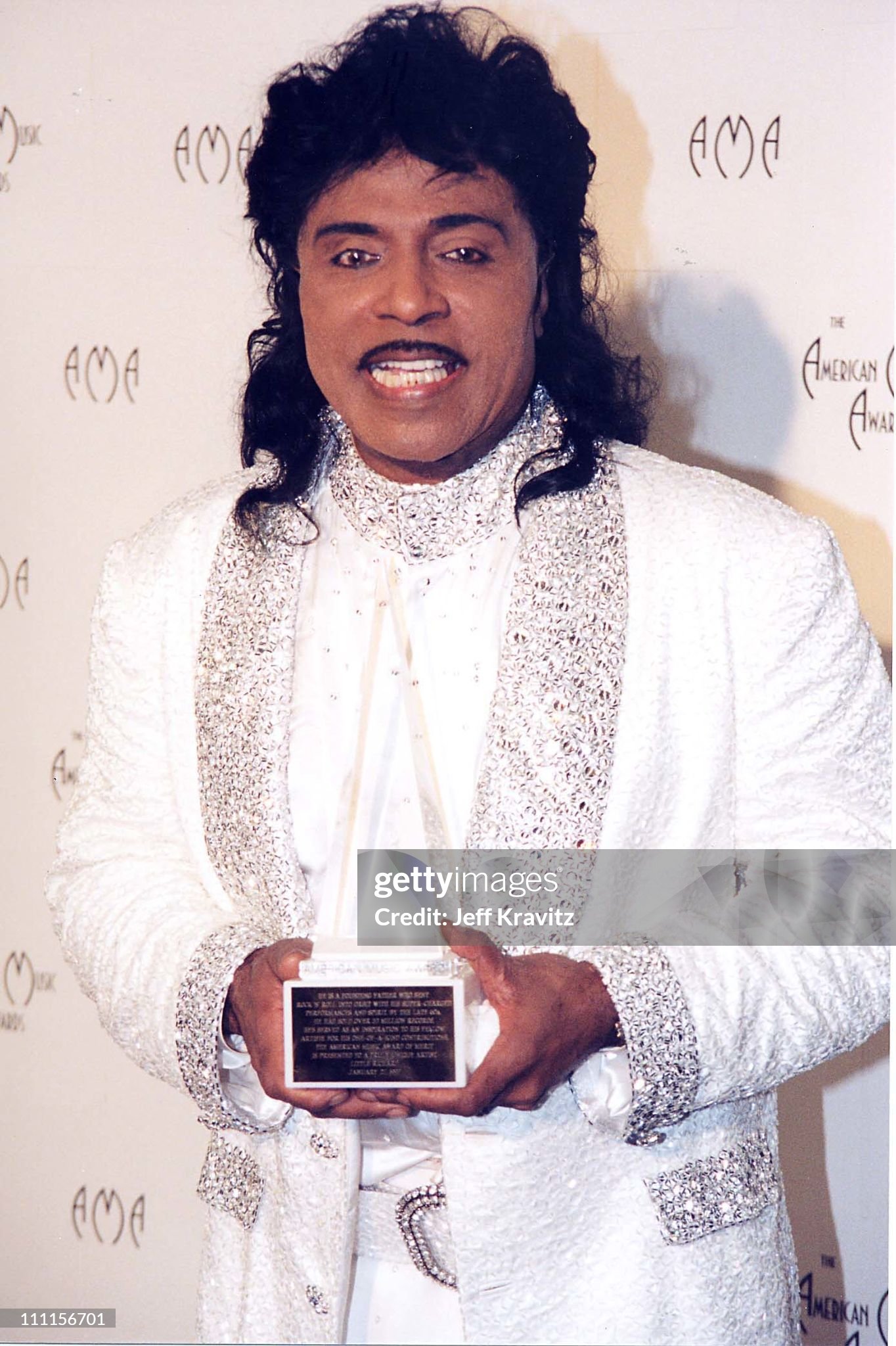 ¿Cuánto mide Little Richard? - Altura - Real height Little-richard-during-1997-american-music-awards-in-los-angeles-california-united-states