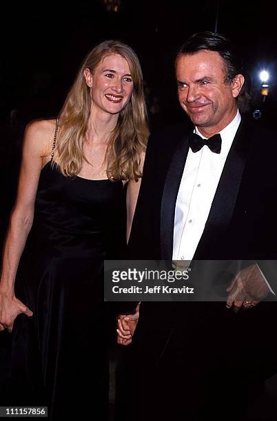 Laura Dern & Sam Neill during AFI Tribute to Steven Spielberg at Beverly Hilton Hotel in Beverly Hills, CA, United States.