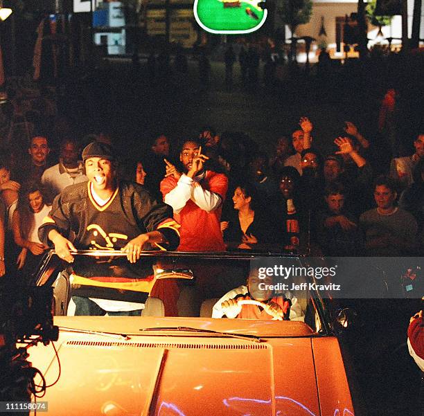 Coolio with Kenan and Kel during Nickelodeon's Coolio Shoot with Kenan and Kel in Los Angeles, California, United States.