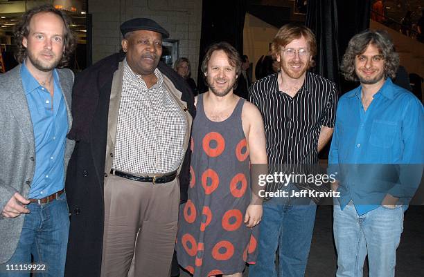 Phish & BB King during Phish Live in New Jersey at Continental Airlines Arena in Secaucus, New Jersey, United States.