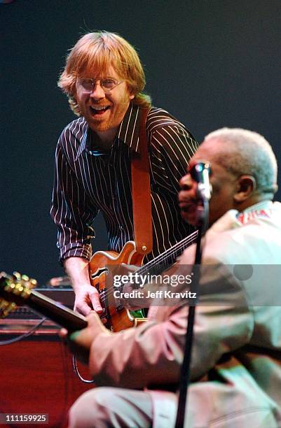 Trey Anastasio during Phish Live in New Jersey at Continental Airlines Arena in Secaucus, New Jersey, United States.