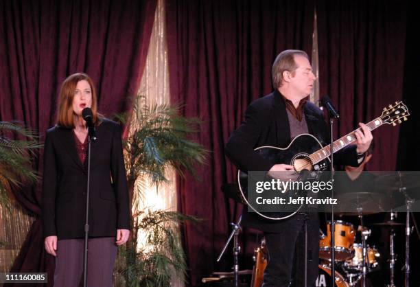 Michael McKean & Annette O'Toole during HBO US Comedy Arts Festival Late Night with Kelsey Grammer at St Regis Hotel Ballroom in Aspen, CO, United...