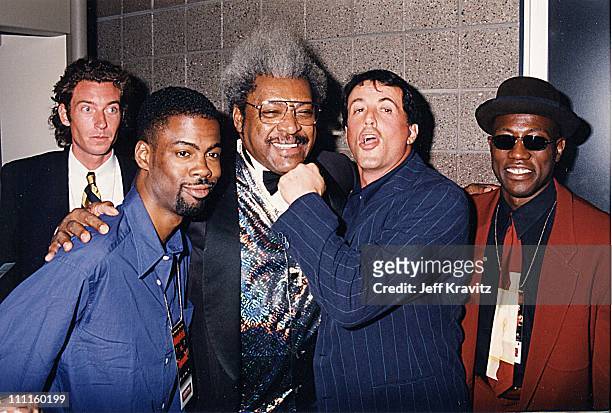 Chris Rock, Don King, Sylvester Stallone, & Wesley Snipes