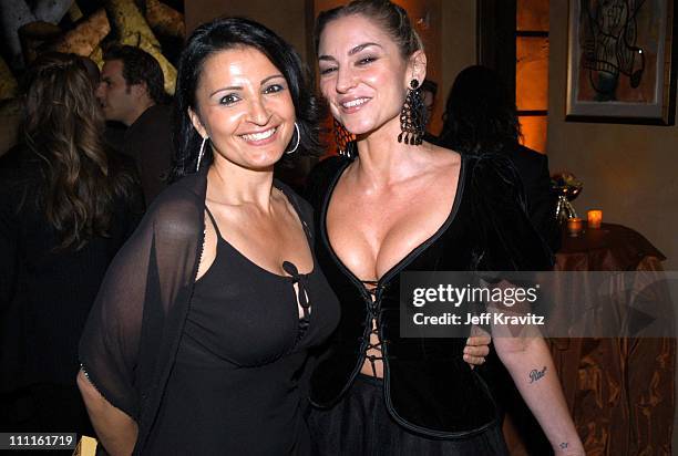 Kathrine Narducci and Drea DeMatteo during HBO Screen Actors Guild Party at Spago in Beverly Hills, CA, United States.
