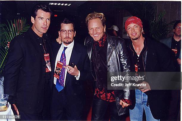 Pierce Brosnan, Charlie Sheen, Matt Sorum and Bret Michaels