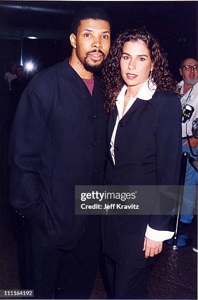 Eriq La Salle at the 1996 premiere of HBO's Rebound in Los Angeles.