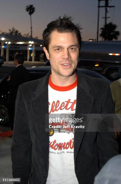 Johnny Knoxville during MTV Films Premiere Better Luck Tomorrow Arrivals at Landmark Theater in Los Angeles, California, United States.