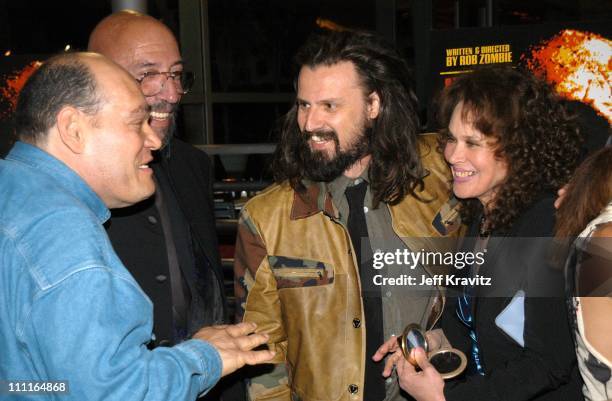 Irwin Kessler, Sid Haig, Rob Zombie and Karen Black