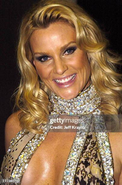 Nicollette Sheridan during 32nd Annual American Music Awards - Backstage at Shrine Auditorium in Los Angeles, California.