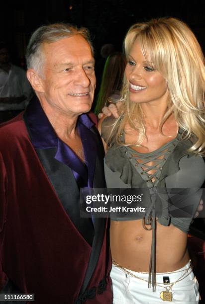 174 Pamela Anderson Hugh Hefner Photos & High Res Pictures - Getty Images