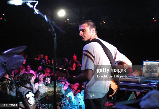 Sound Tribe Sector Nine during 2003 Bonnaroo Music Festival Night One at Bonnaroo Fairgrounds in Manchester, Tennessee, United States.