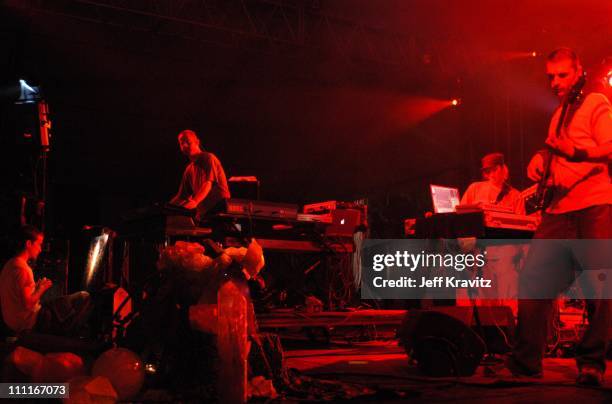 Sound Tribe Sector Nine during 2003 Bonnaroo Music Festival Night One at Bonnaroo Fairgrounds in Manchester, Tennessee, United States.