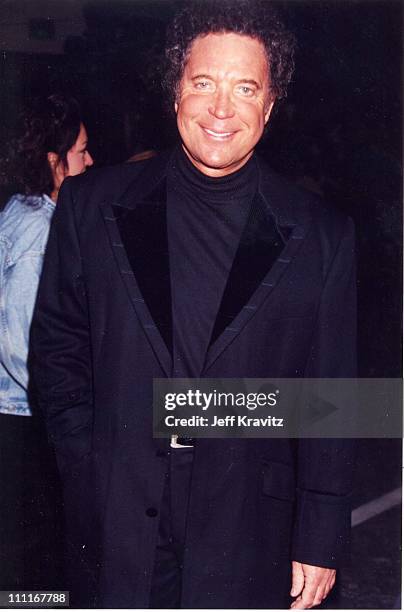 Tom Jones during Fox Billboard Awards 1994-Backstage at Universal Amphitheater in Universal City, California, United States.