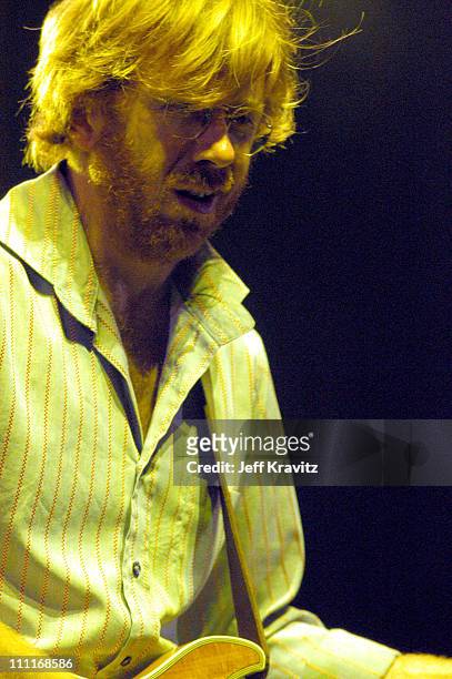 Trey Anastasio during Phish IT Festival Day 2 at Loring Airforce Base in Limestone, Maine, United States.