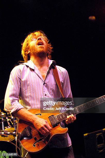 Trey Anastasio during Phish IT Festival Day 2 at Loring Airforce Base in Limestone, Maine, United States.