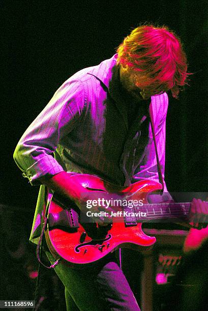 Trey Anastasio during Phish IT Festival Day 2 at Loring Airforce Base in Limestone, Maine, United States.