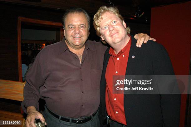 Paul Sorvino and Donald Petrie during 2003 Toronto Film Festival - "Out of Time" Premiere Party at Bamboo in Toronto, Ontario, Canada.