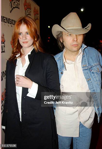 Kristin Huff and Dwight Yoakam during "Bad Santa" - Los Angeles Premiere and After-Party at Bruin Theater in Westwood, California, United States.