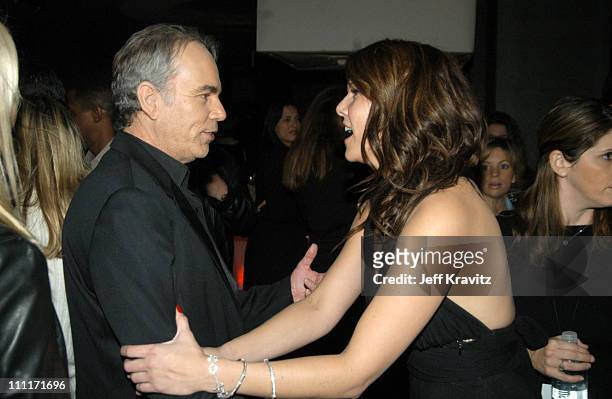 Billy Bob Thornton and Lauren Graham during "Bad Santa" - Los Angeles Premiere and After-Party at Bruin Theater in Westwood, California, United...