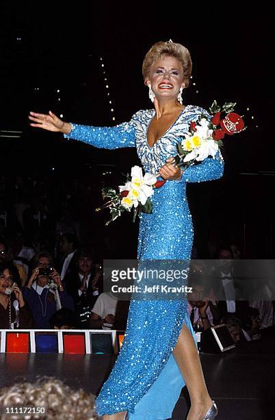 Gretchen Carlson during Miss America 1988 in Atlantic City, New Jersey, United States.