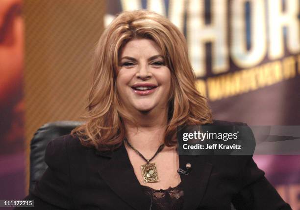 Kirstie Alley of "Fat Actress" during Showtime TCA Day at Universal Hilton in Los Angeles, California, United States.